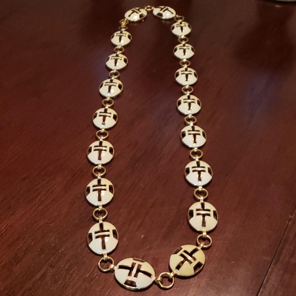 Tory Burch Perez Bead Statement necklace Unique